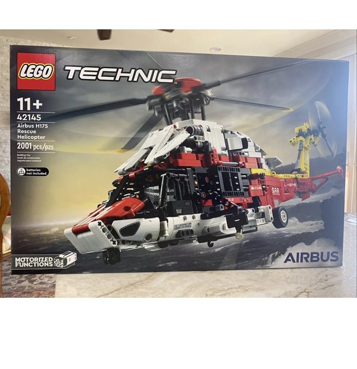 Lego Technic Airbus H175 Rescue Helicopter Set 42145