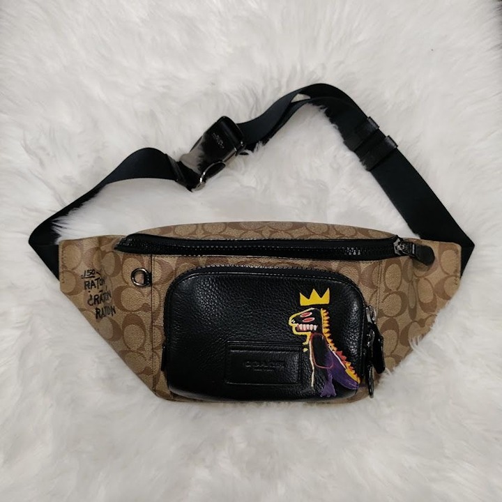 Coach X Jean Michel Basquiat Track Belt Bag Unisex In
