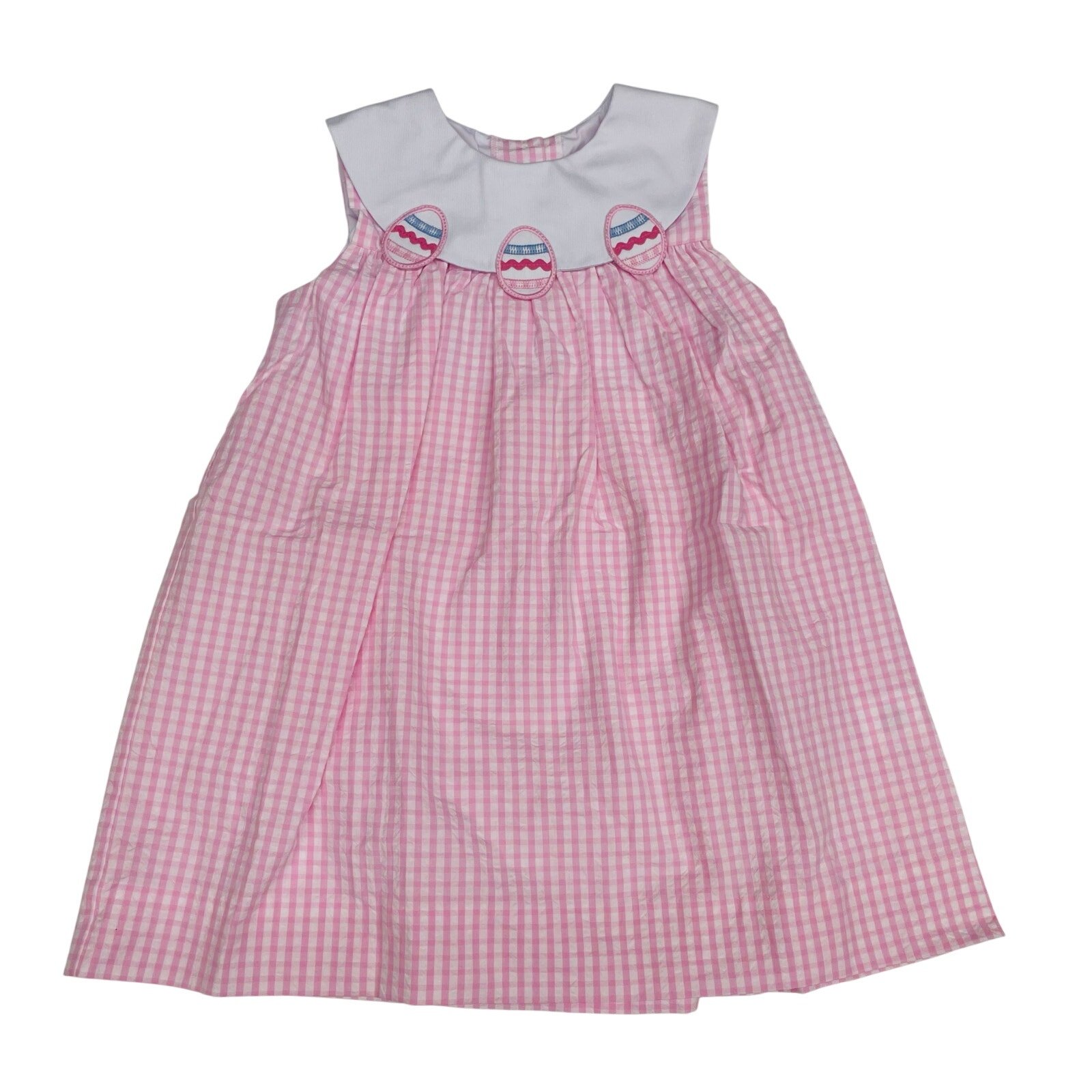 NWT Little English 3T Easter Egg Bib Dress