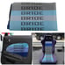 Full Blue JDM Bride Fabric Cloth For Car Seat Panel Armrest Decoration 1M×1.6M