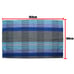 Full Blue JDM Bride Fabric Cloth For Car Seat Panel Armrest Decoration 1M×1.6M