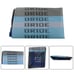 Full Blue JDM Bride Fabric Cloth For Car Seat Panel Armrest Decoration 1M×1.6M