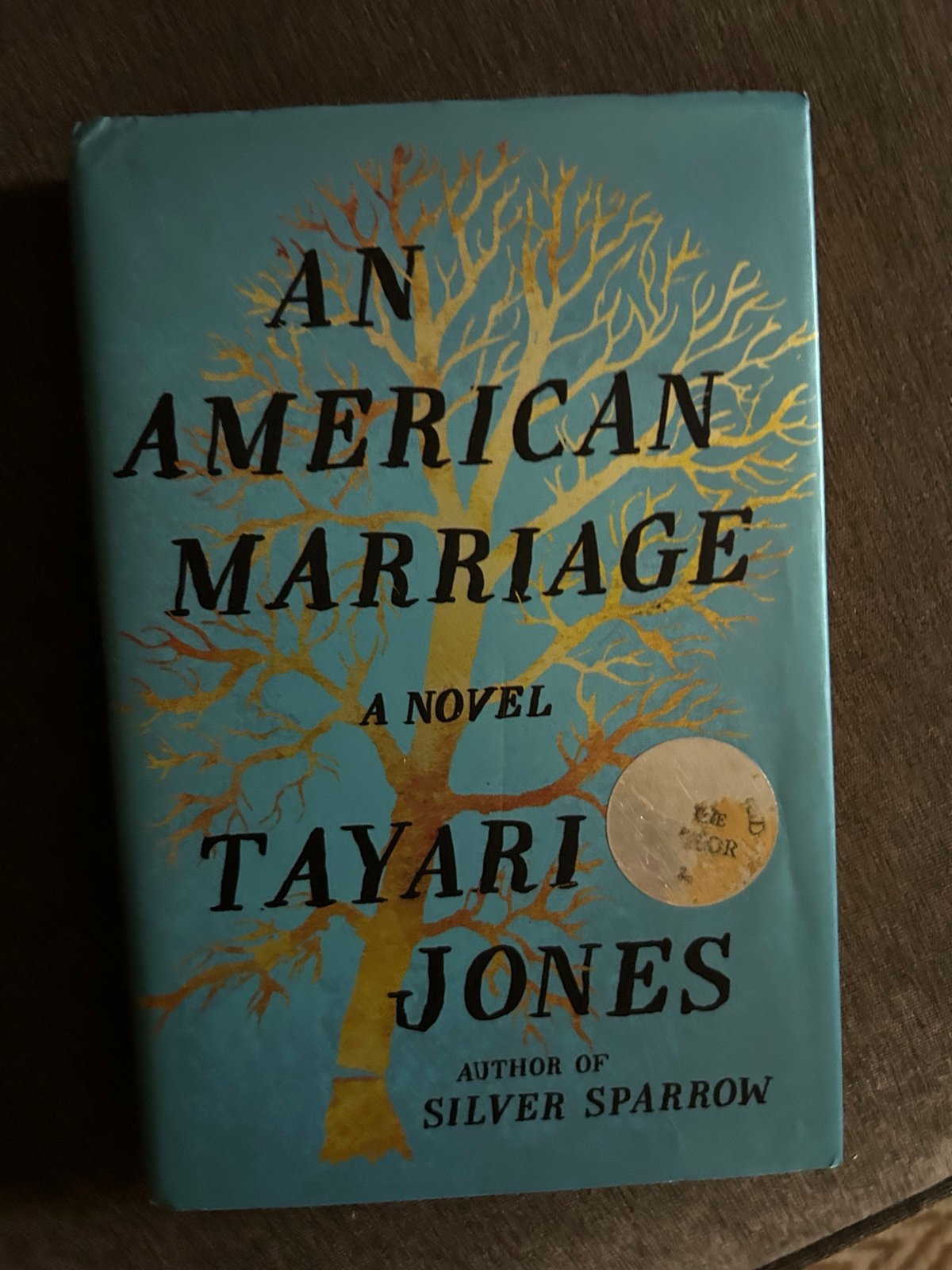 An American Marriage SIGNED 1st Edition Book