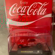 2023 M2 Machines 1969 Ford Mustang Funny Car Coca Cola A30 23-11 1/750 CHASE