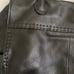HOBO Black Tote Bag Leather Fringe Accent Double Strap
