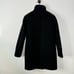 J. Crew Black Cocoon Coat in Stadium Cloth by Nello Gori Size 2