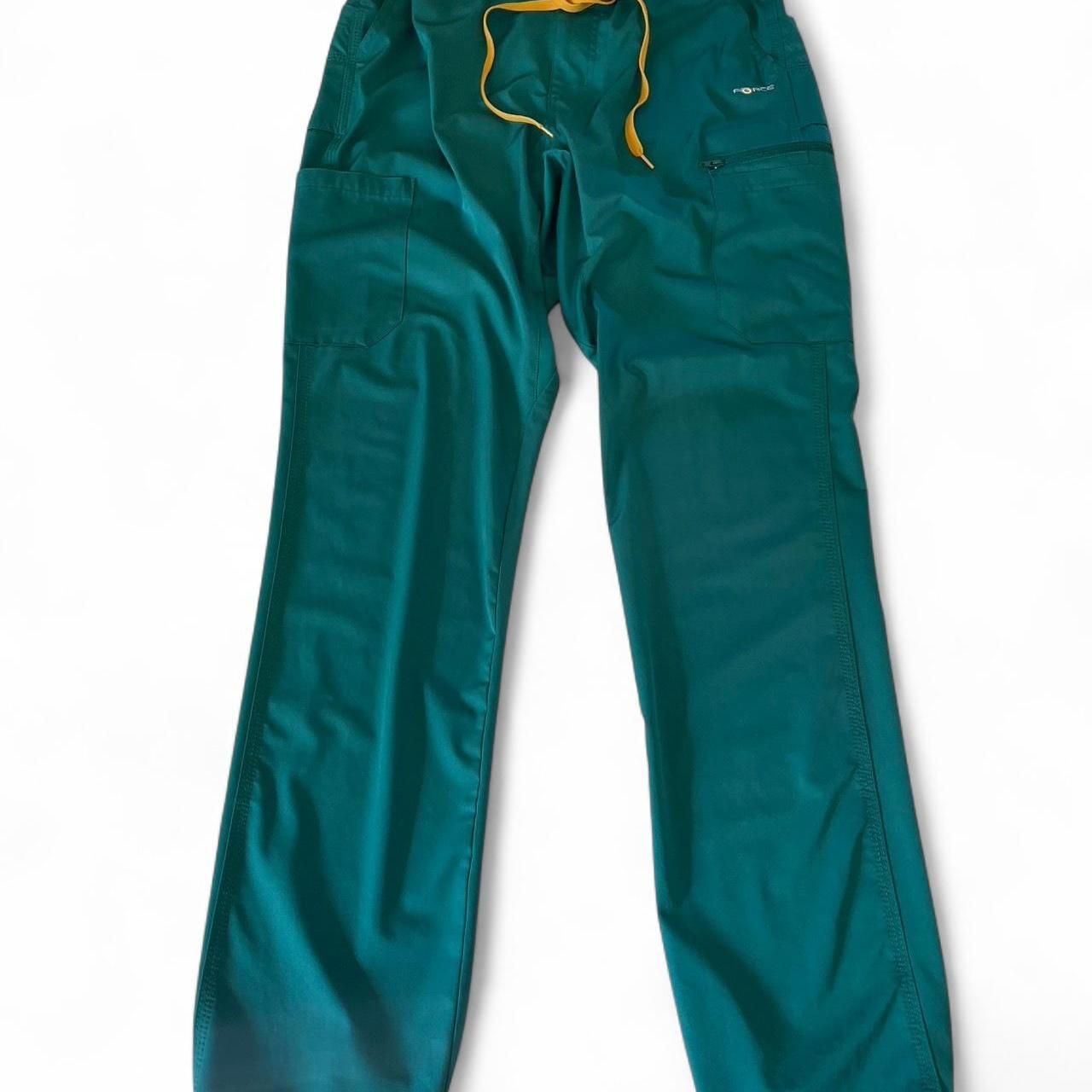 Carhartt Force cargo jogger sweatpants green and yellow