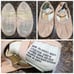 Childs tap (2 pairs) and ballet shoes (2 pairs)