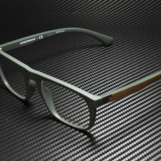 Emporio Armani Men's Matte Green 54mm Eyeglasses!