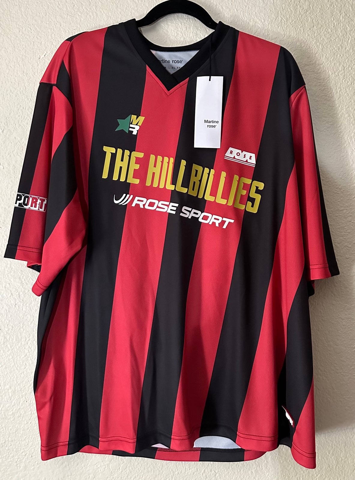 Kendrick Lamar x Martine Rose The Hillbillies Asymmetrical Jersey