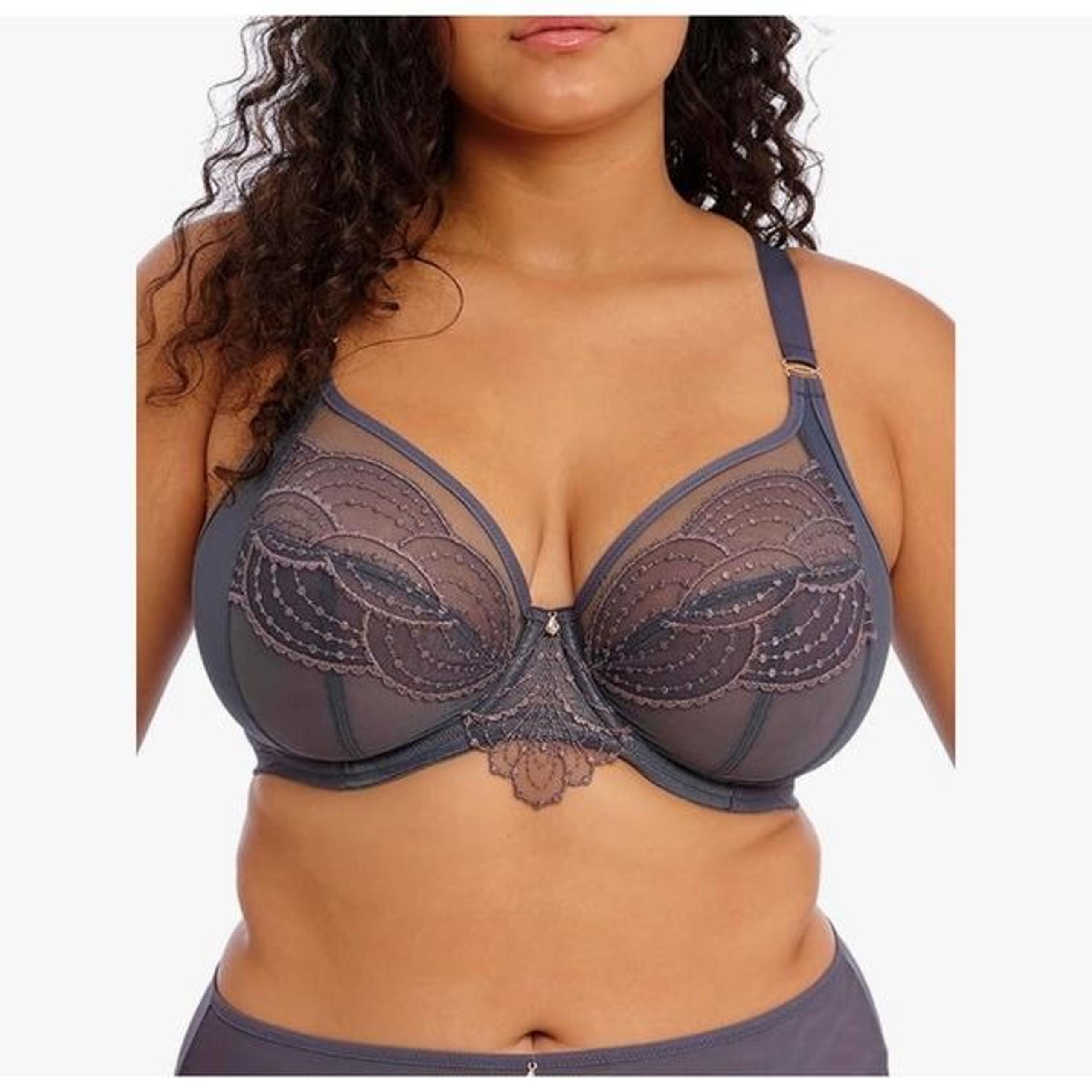 NEW Elomi Women's Priya Underwire Plunge Bra 40G/I