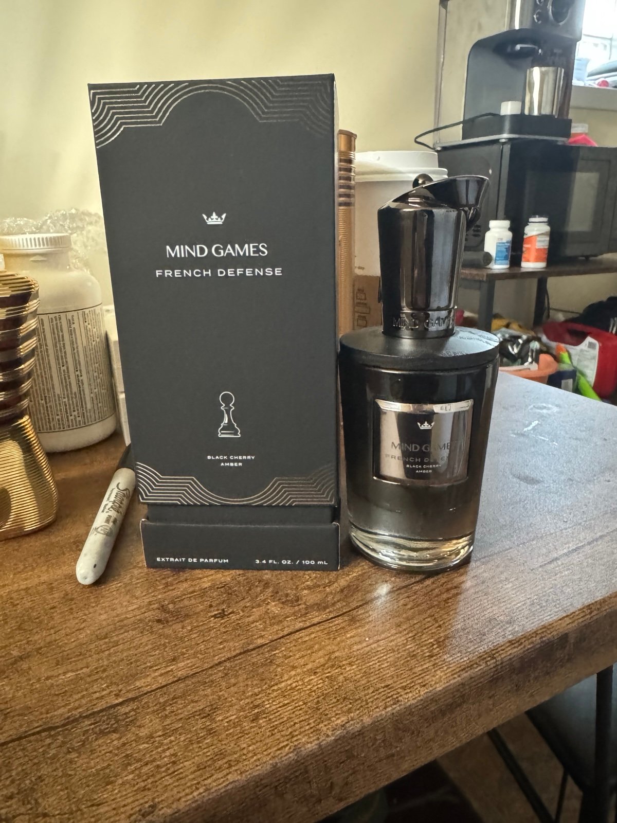 Mind games french defense 3.4 ounces.