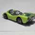Vintage Redline Hot Wheels - 1973 - Jet Threat - lime Florescent