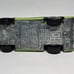 Vintage Redline Hot Wheels - 1973 - Jet Threat - lime Florescent