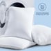 2 Pack Adjustable Layer Bed Pillows for Sleeping