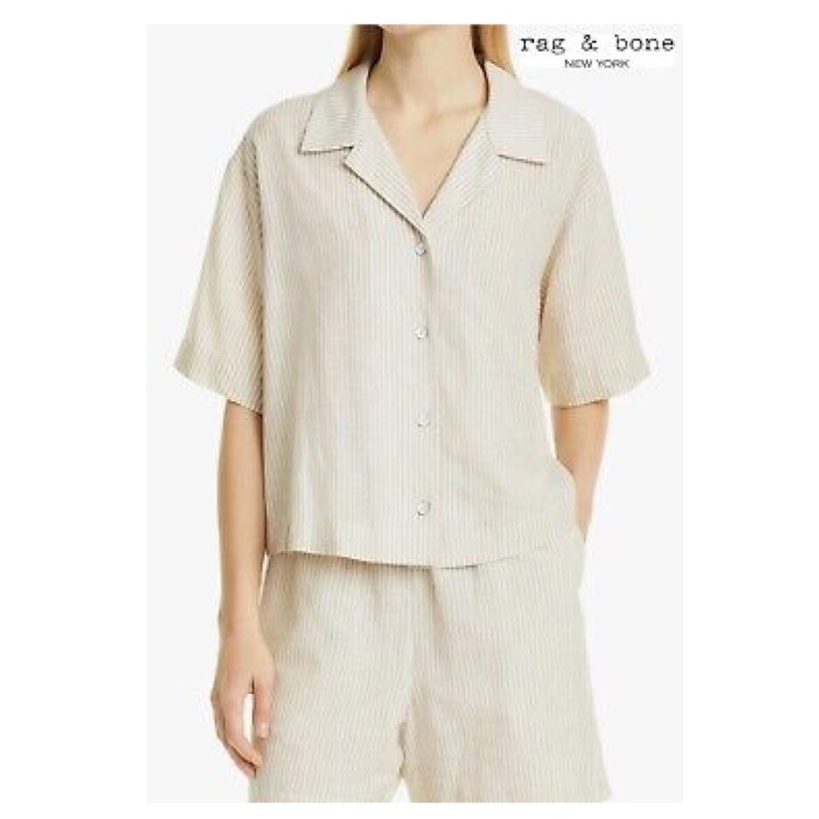 Rag & Bone - NWT Reed Striped Linen Shirt