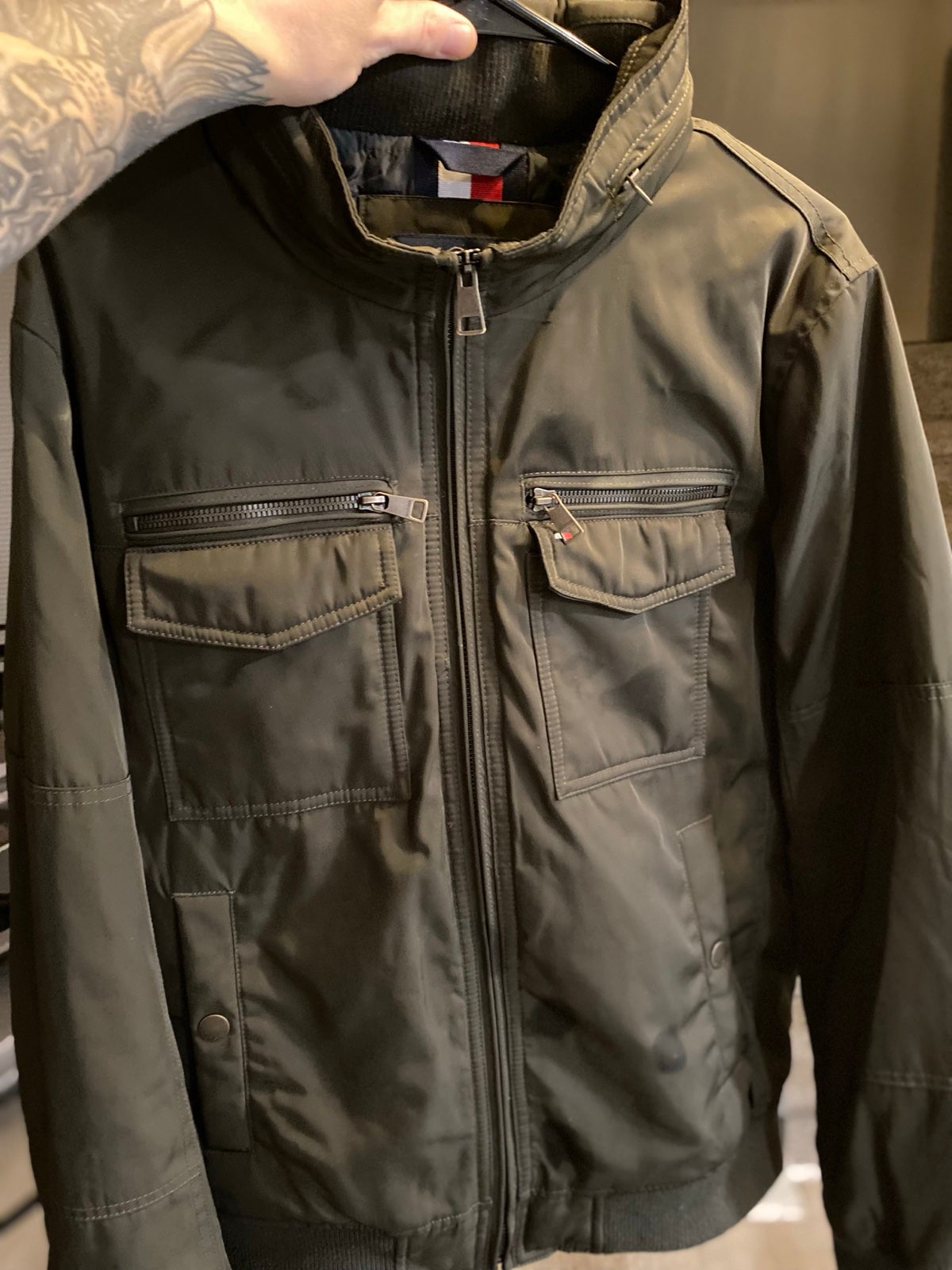 Tommy Hilfiger Mens Bomber Jacket