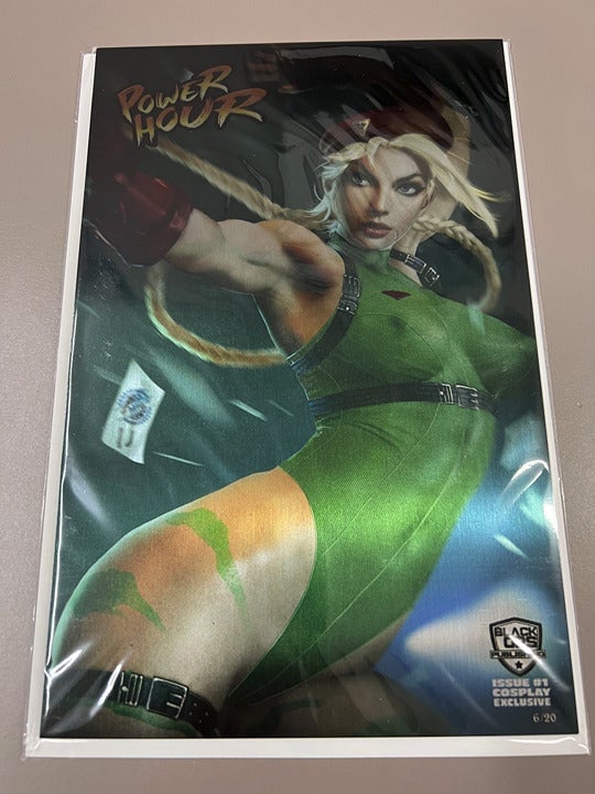 POWER HOUR #1 METAL CAMMY STREET FIGHTER COSPLAY SHIKARII 6/20