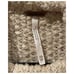 FREE PEOPLE Beige Turtleneck Oversized Knit Sweater