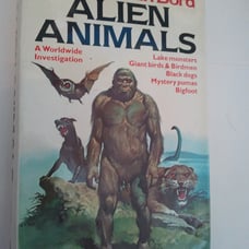 Alien Animals HC Colin & Janet Bord Stackpole 1981 Bigfoot BirdMen Loch Ness 1st
