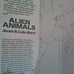 Alien Animals HC Colin & Janet Bord Stackpole 1981 Bigfoot BirdMen Loch Ness 1st