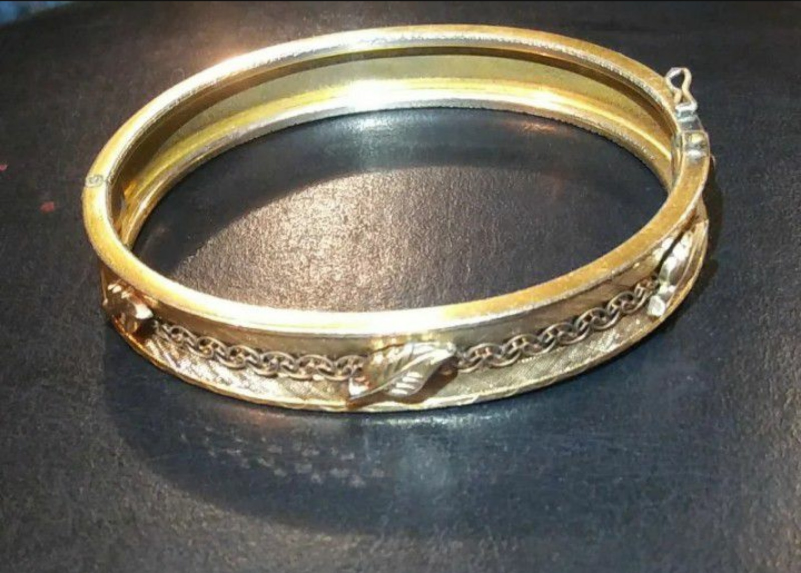 14k gf 2024 marathon bangle bracelet