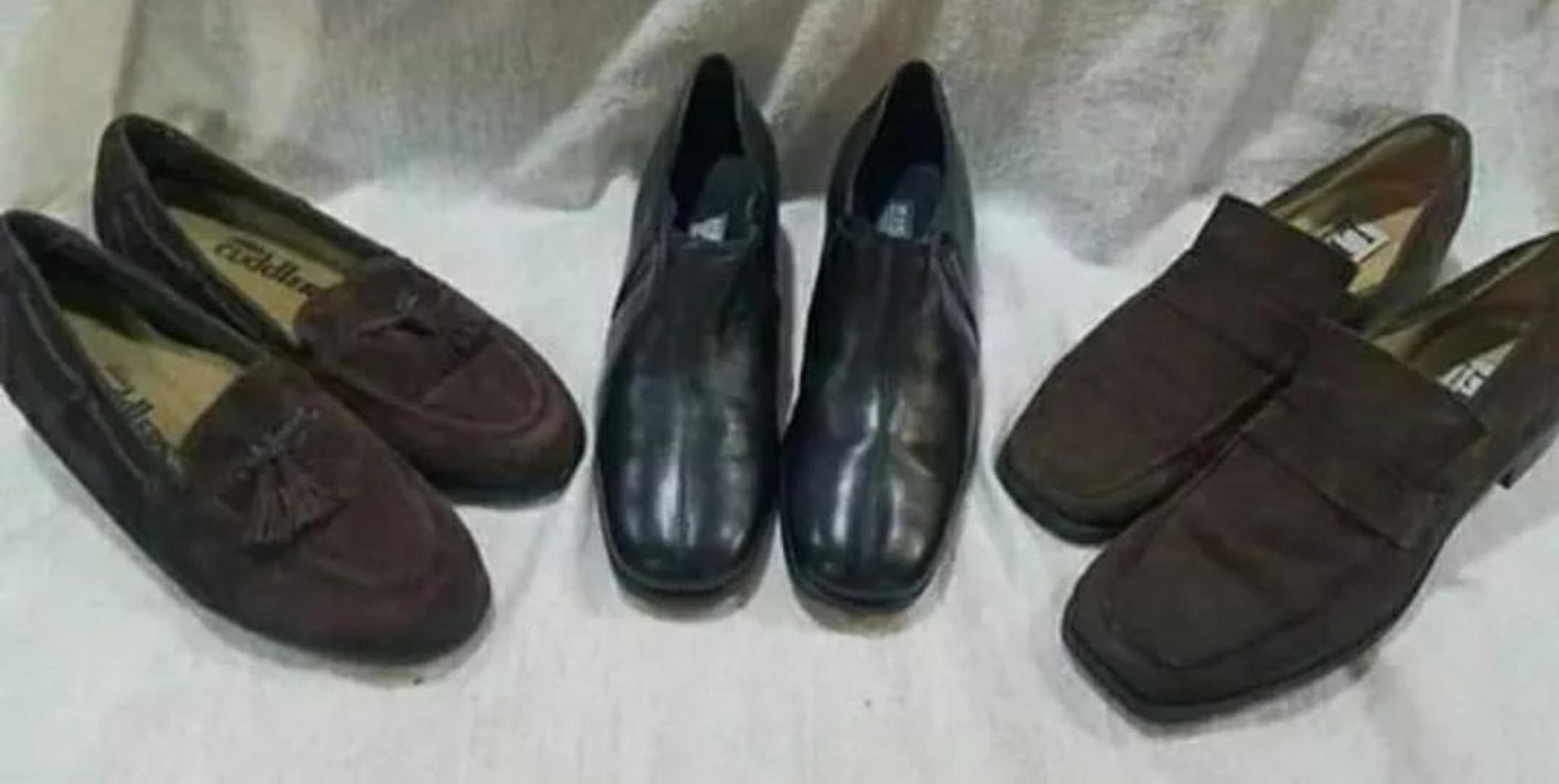3 Pairs Women's Leather Dress Shoes Sz 7