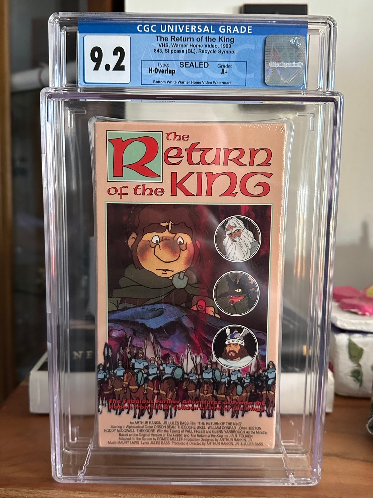 Return Of The King: Lord Of The Rings CGC Sealed VHS