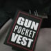 Men's leather vest