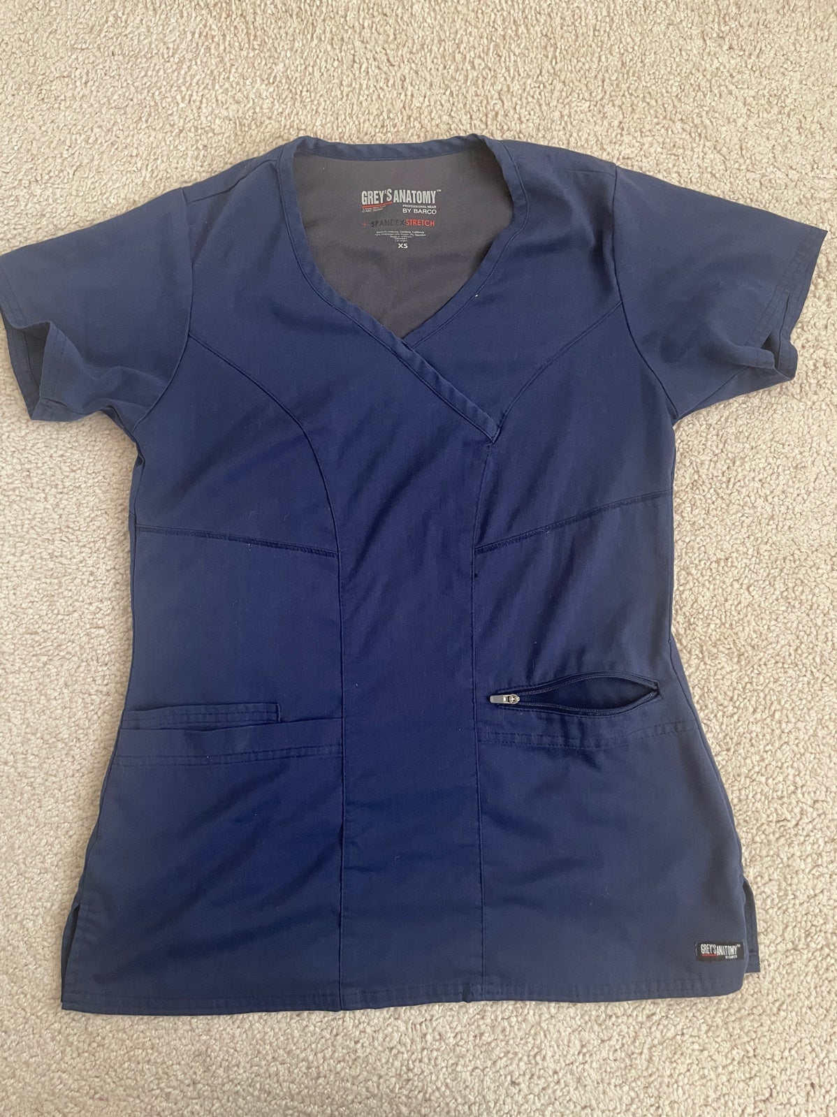 Anatomy Scrub Top