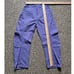 NWT L'Alpina Barrel Jeans Cut-Out Hip Pants, Purple Baggy Streetwear, Size XS