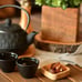 Cast Iron Teapot Set with Infuser, Japanese Tea Set and Cups, Japanese Green Tea