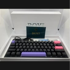 BOYI 60% Mechanical Gaming Keyboard,BOYI 61 Mini RGB Cherry MX Switch PBT Keycap