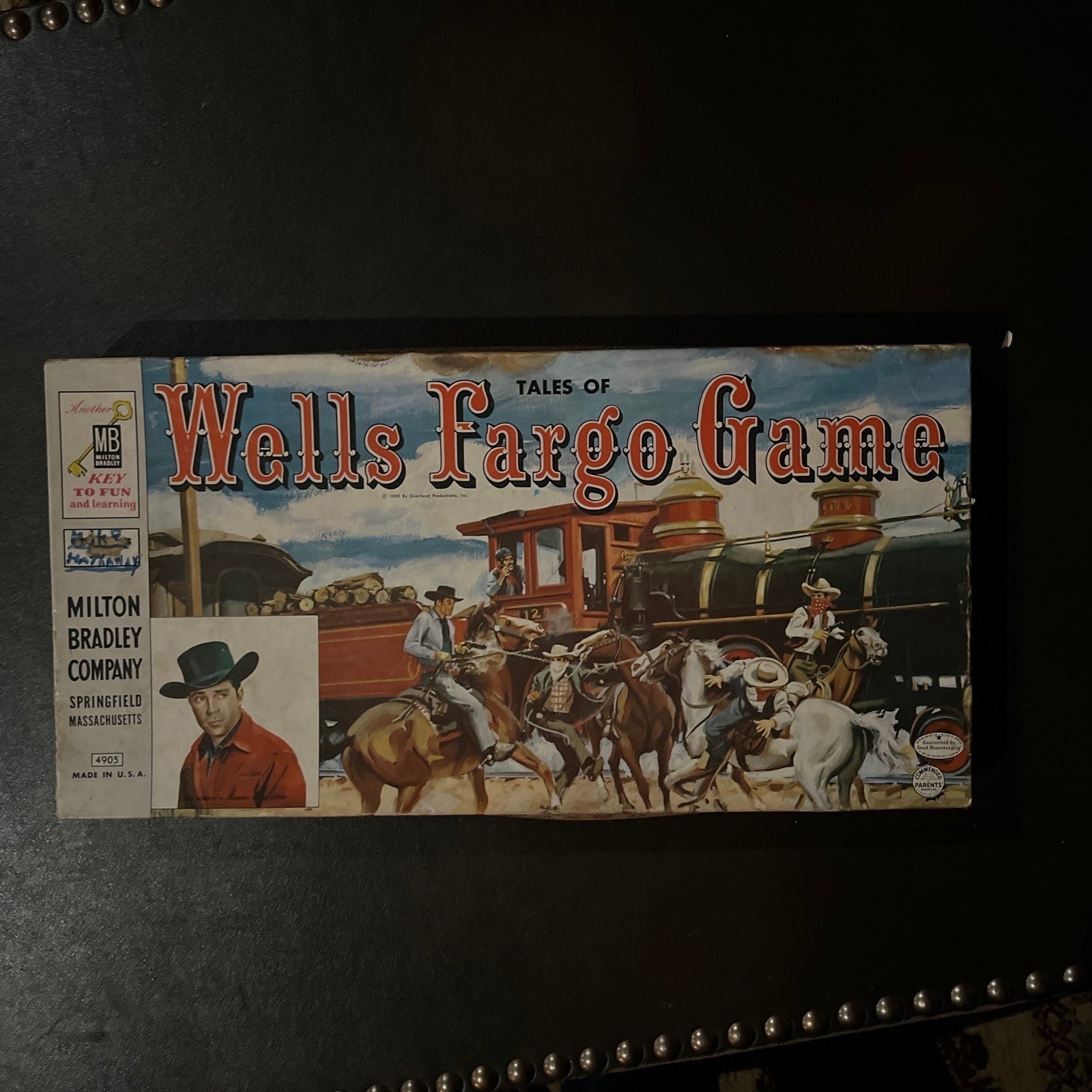 Vintage 1959 Tales Of Wells Fargo Board Game *Complete*