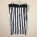 Eloquii NWOT Black & White Wavy Stripe Knit Skirt 24