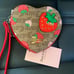 Juicy couture freshly picked heart wristlet