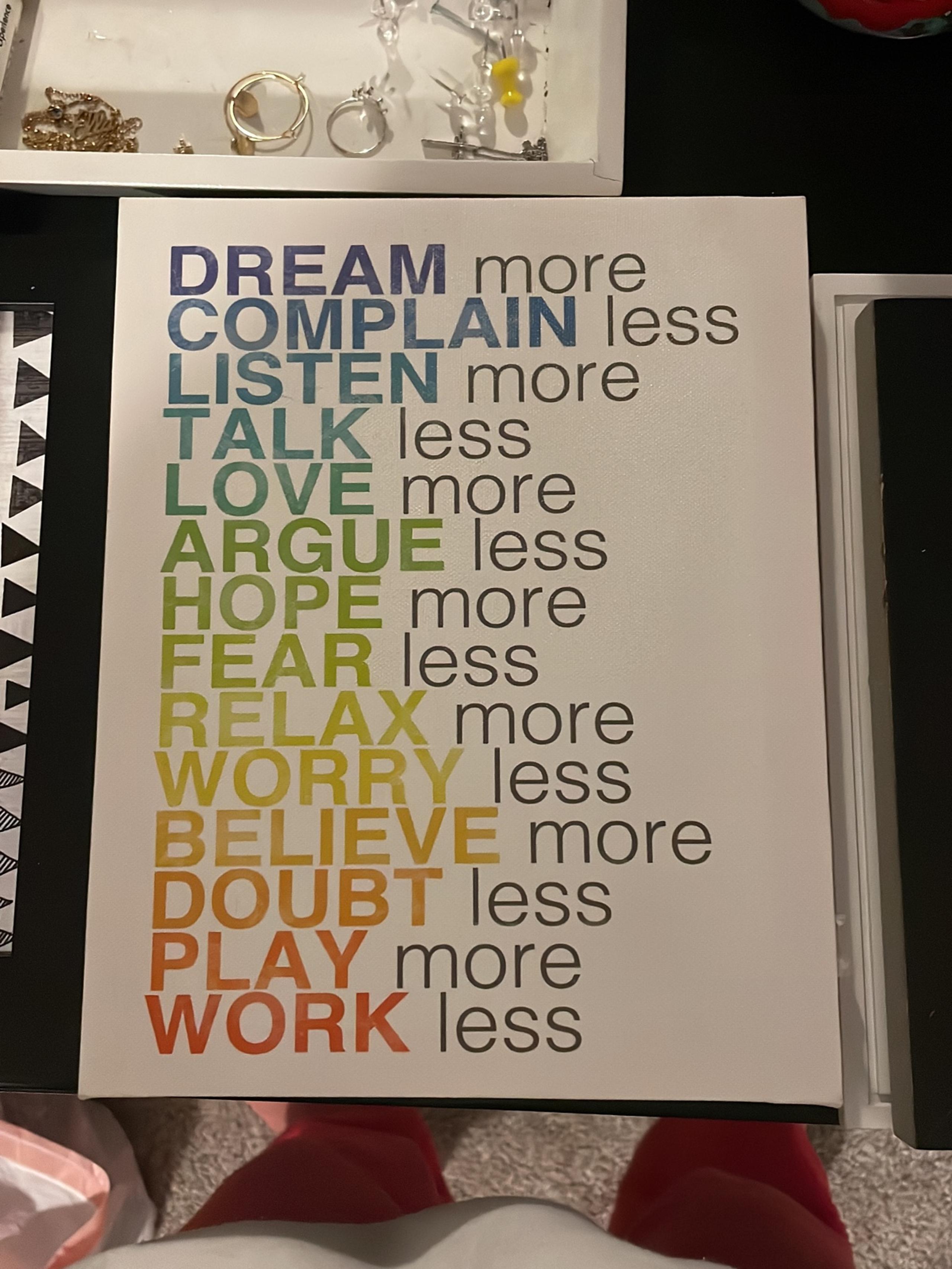 inspirational quote wall hanging decor - Marshalls