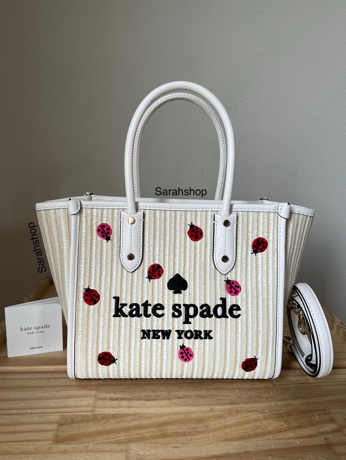 Kate Spade Ella Dottie small tote