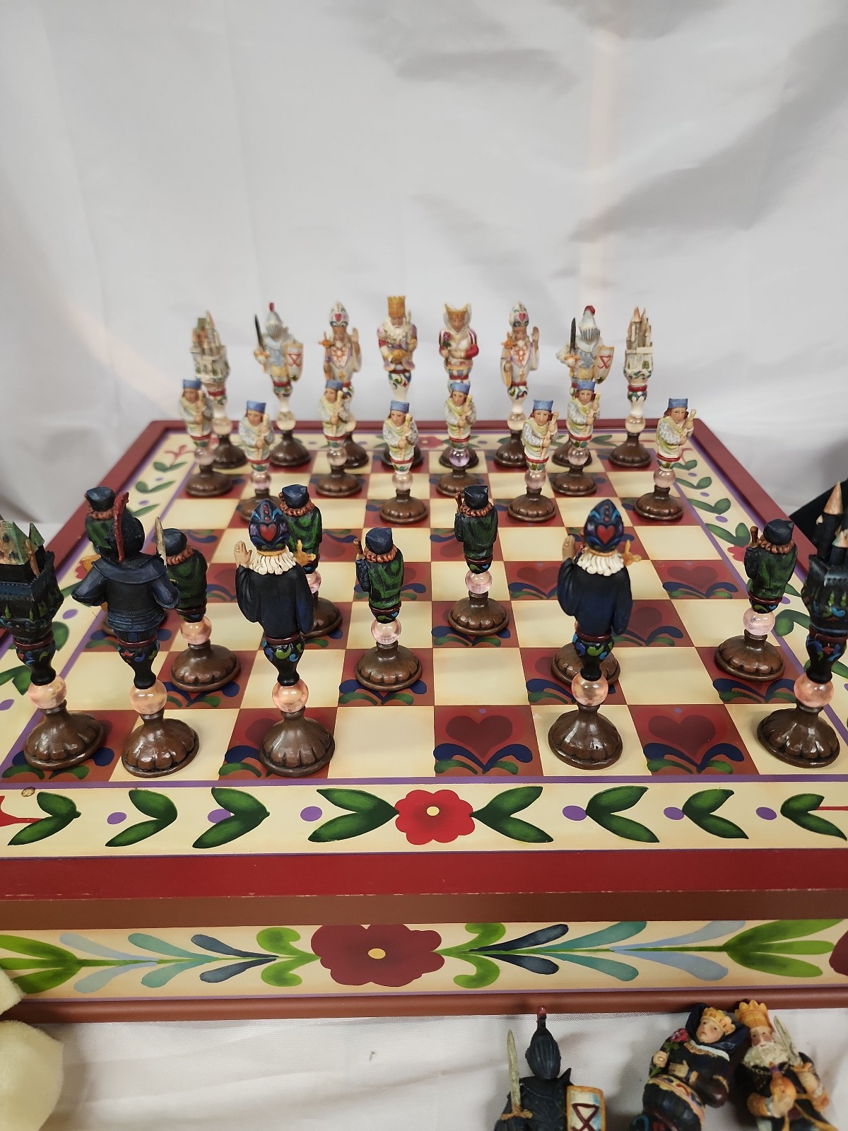 Jim Shore chess set