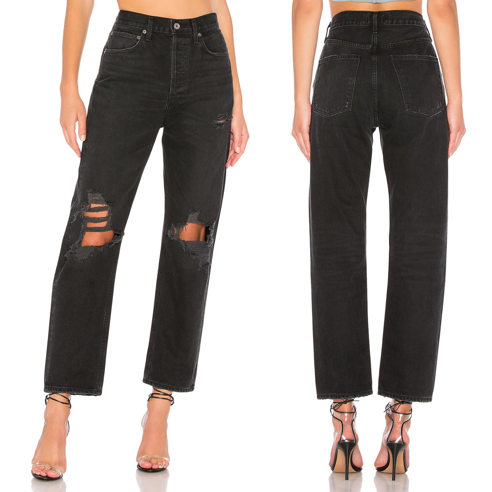 AGOLDE 90s Mid Rise Loose Fit Jeans Audio