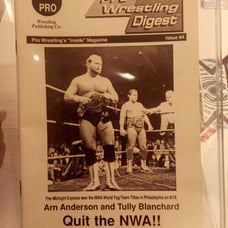 Pro Wrestling Digest October 1988 Arn Anderson and Tully Blanchard