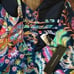 BCBG Maxazaria one piece women’s swimsuit bathing suit blue floral NEW SZ M