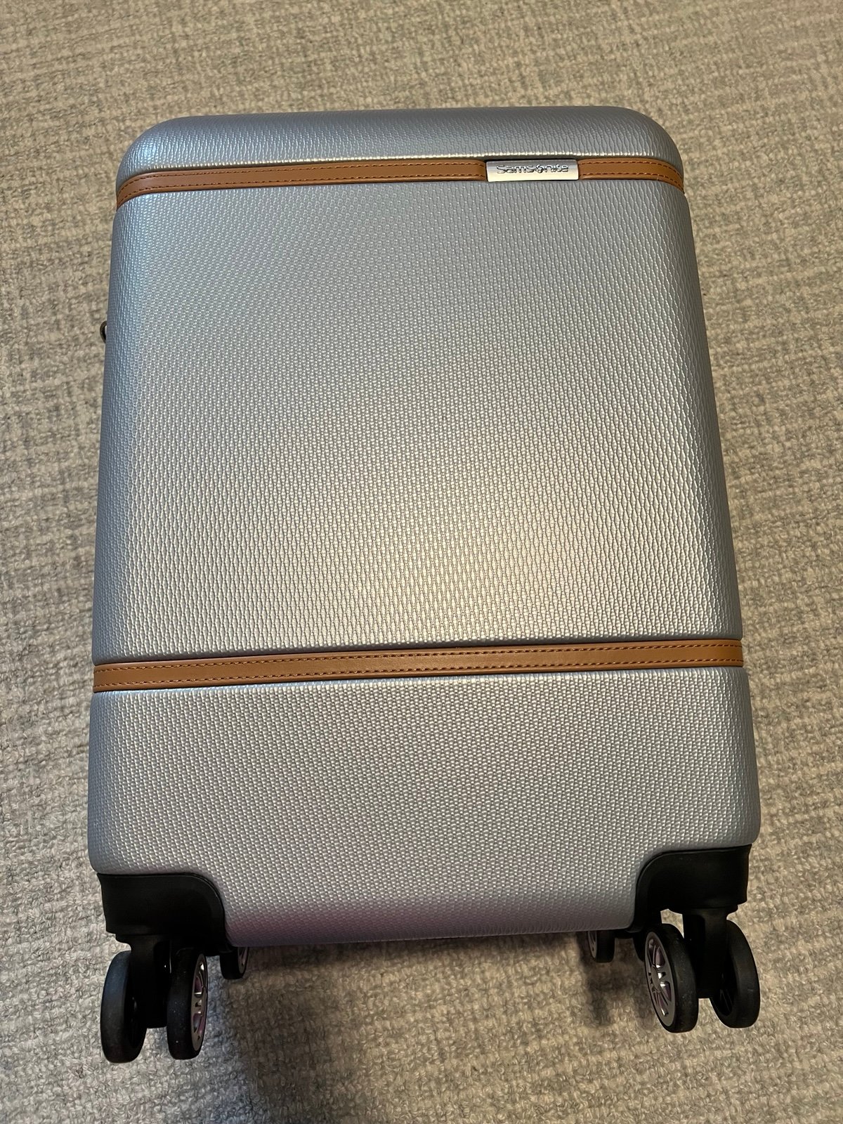 Samsonite Hard Shell Luggage on wheels- small