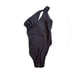 Seafolly One-Shoulder Cutout One-Piece Swimsuit True Navy Blue NWT size 4