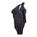 Seafolly One-Shoulder Cutout One-Piece Swimsuit True Navy Blue NWT size 4
