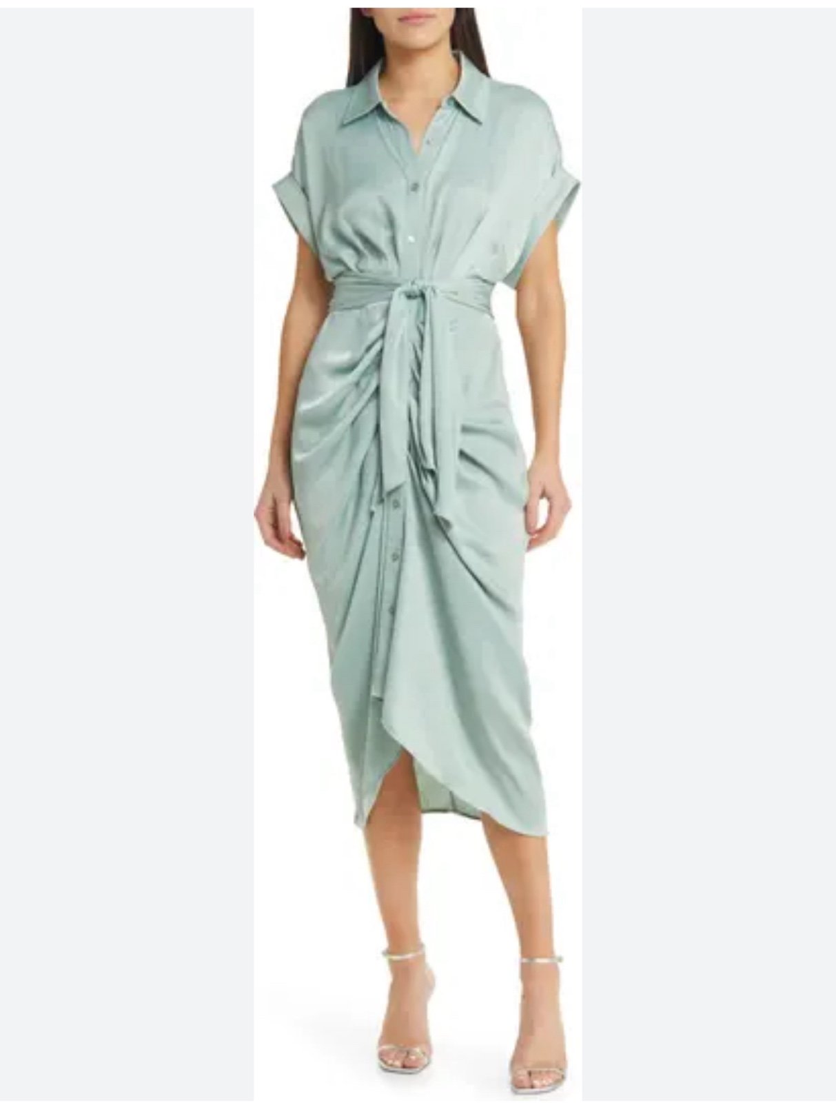 Tori Dress in Jade Steve Madden. Size 8
