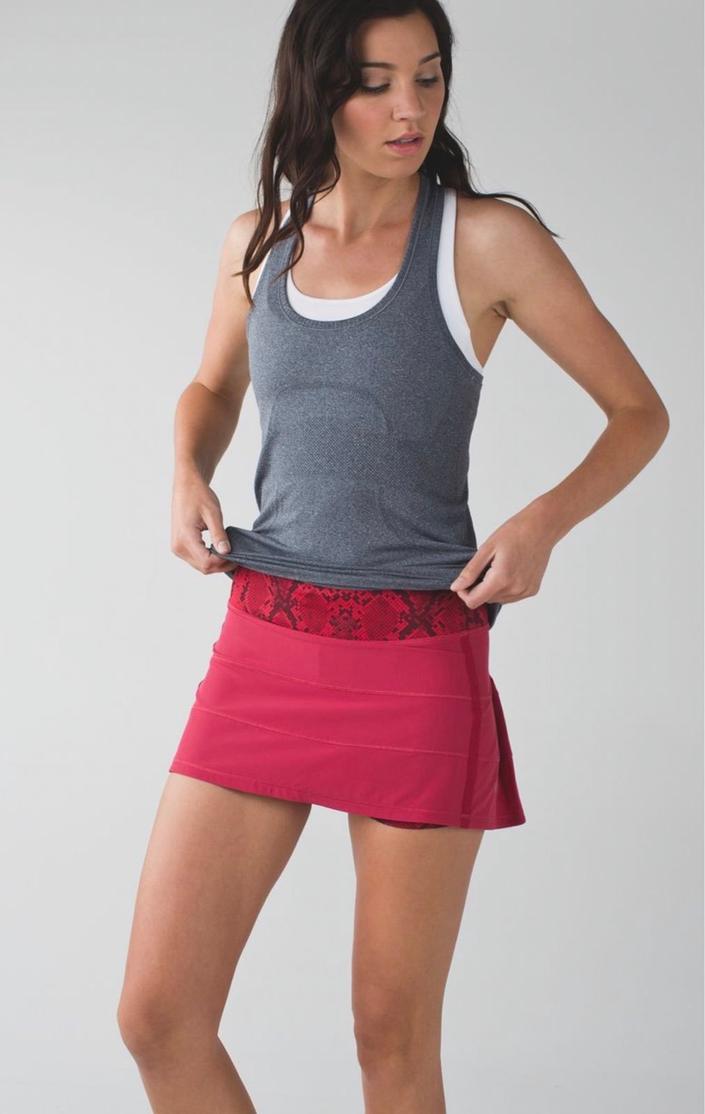 Lululemon Pace Rival Skirt Cranberry