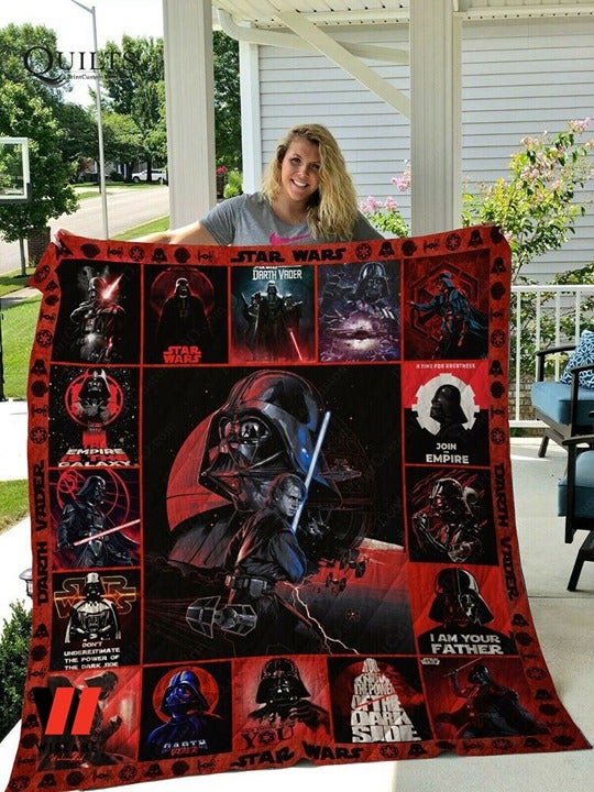 Darth Vader Jedi Knight Star Wars Fleece Blanket