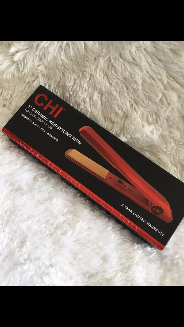 chi ruby red flat iron