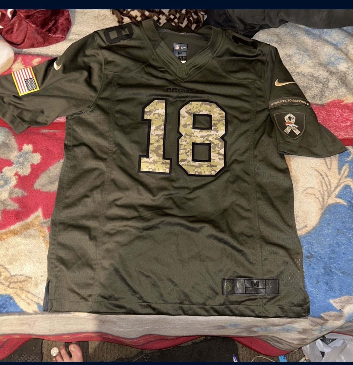 Jersey Denver Broncos Nike Football “Salute To Service”